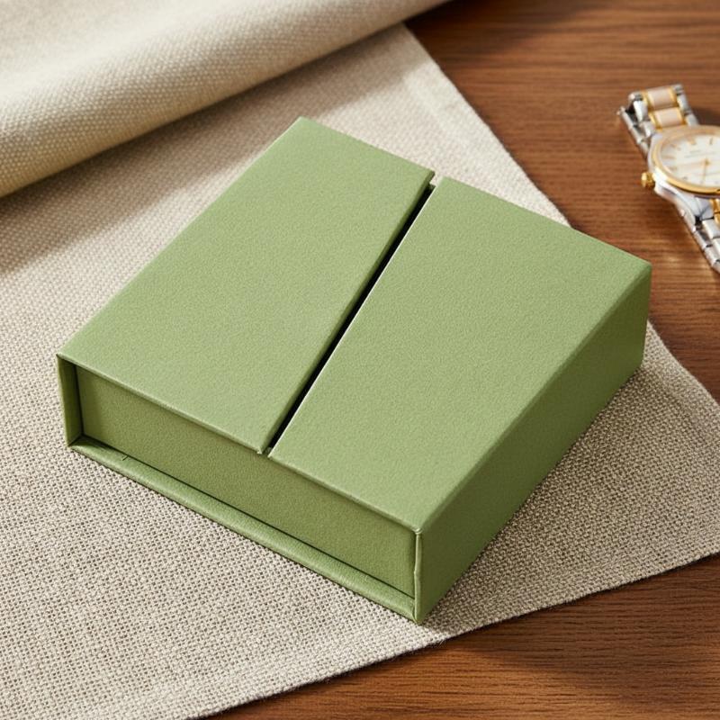 Ring Binder Box - 斜めフリップカバー マグネット式ジュエリーショーケース 収納ケース イヤリング ネックレス ブレスレット