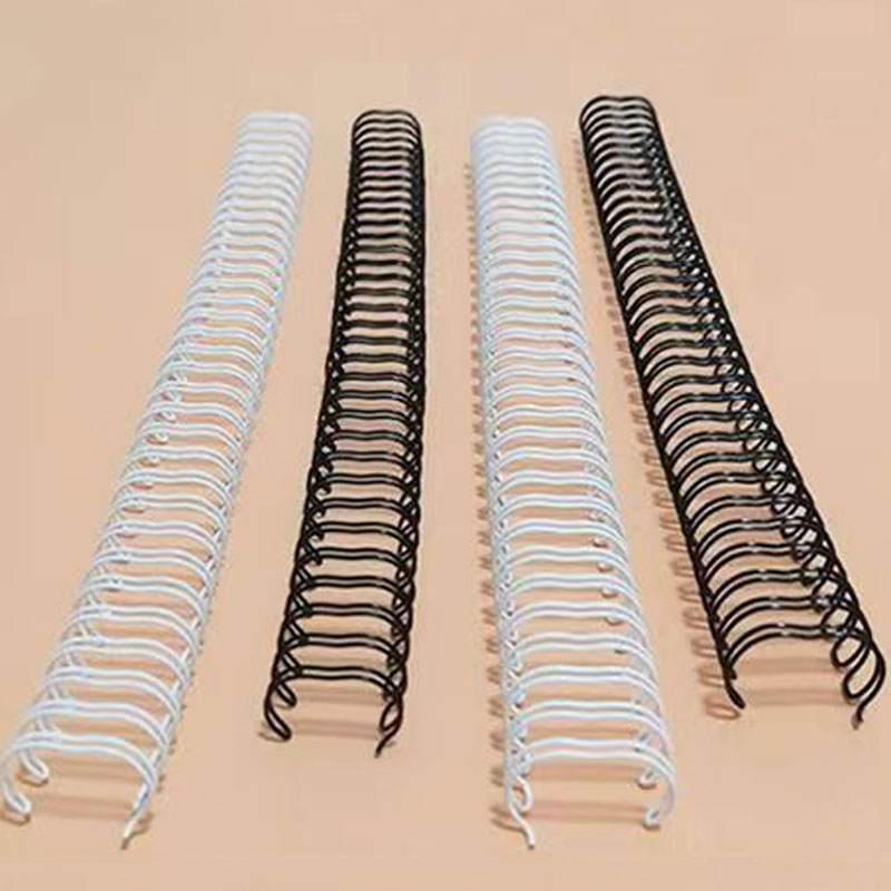 Ring Binder Box - 100個/箱 2:1ピッチ メタルYOダブルコイル カレンダーバインディング A4バインダー ダブルワイヤー