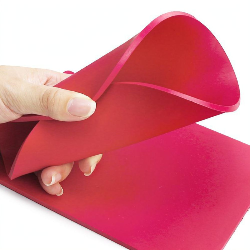 Rubber Mat Desk - HLISON 厚型スポンジスタンプマット、ゴム製クッション、オフィス用、財務用、文具、スタンプ台、透明インク補助