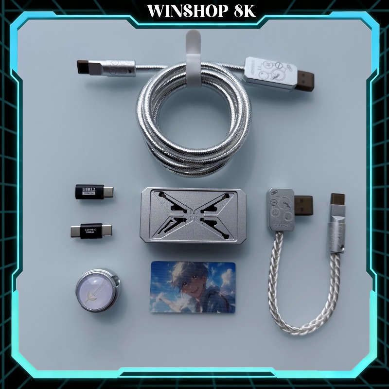 Desk Setup Hub - WINSHOP Esports HUB デュアルイン 4 アウト
