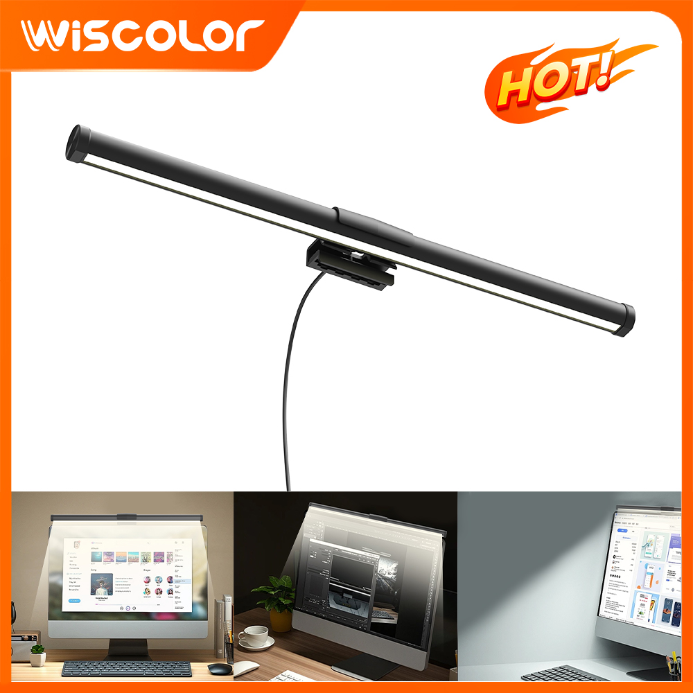 Desk Setup No Monitor - モニターライトバー LED ライトデスクランプ時間指定設定調光スクリーン吊り下げライトテーブルホーム寝室エスクリトリオアクセサリー
