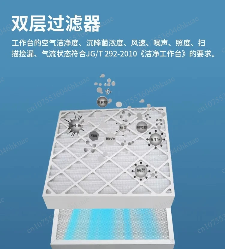 ラミナーフローHEPAフィルター付き単人用クリーンベンチ（無 - Desk Setup Clean のレビューと価格