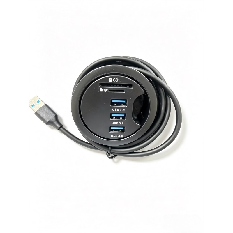外部ステレオサウンド付きUSB3.0ハブアダプター,サウンド - Desk Setup Hub のレビューと価格