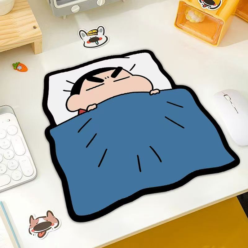 大人気のかわいいクレヨンしんちゃんマウスパッド、ゴム製滑り止 - Rubber Mat Desk のレビューと価格