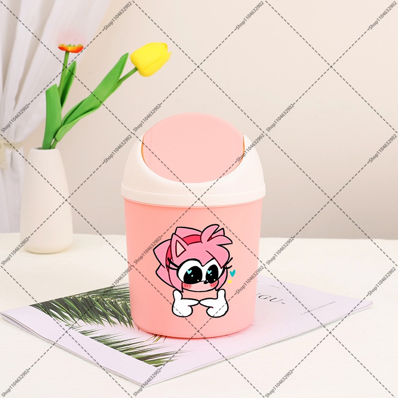 ソニックカー型ゴミ箱　漫画アニメデスクトップミニゴミ箱　蓋付 - Desk Setup Clean のレビューと価格