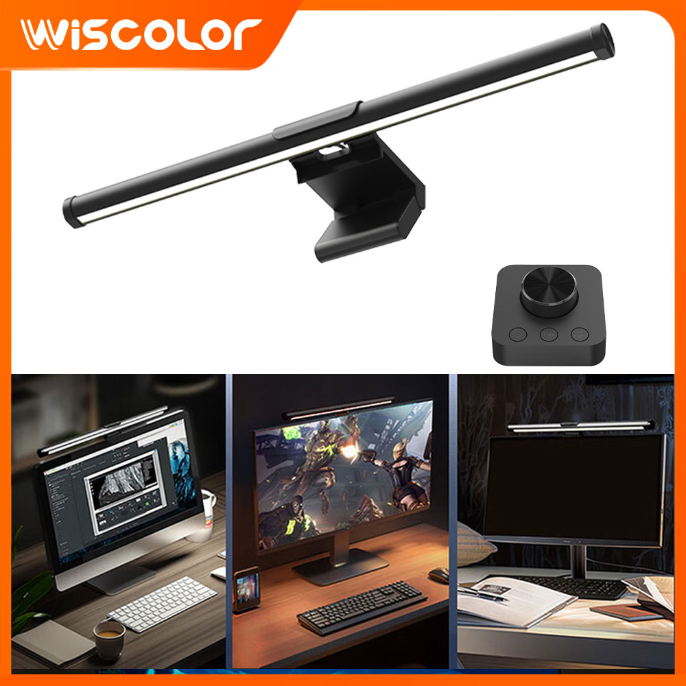 セットアップ調光モニターライトバー LED スクリーン吊り下 - Desk Setup No Monitor のレビューと価格