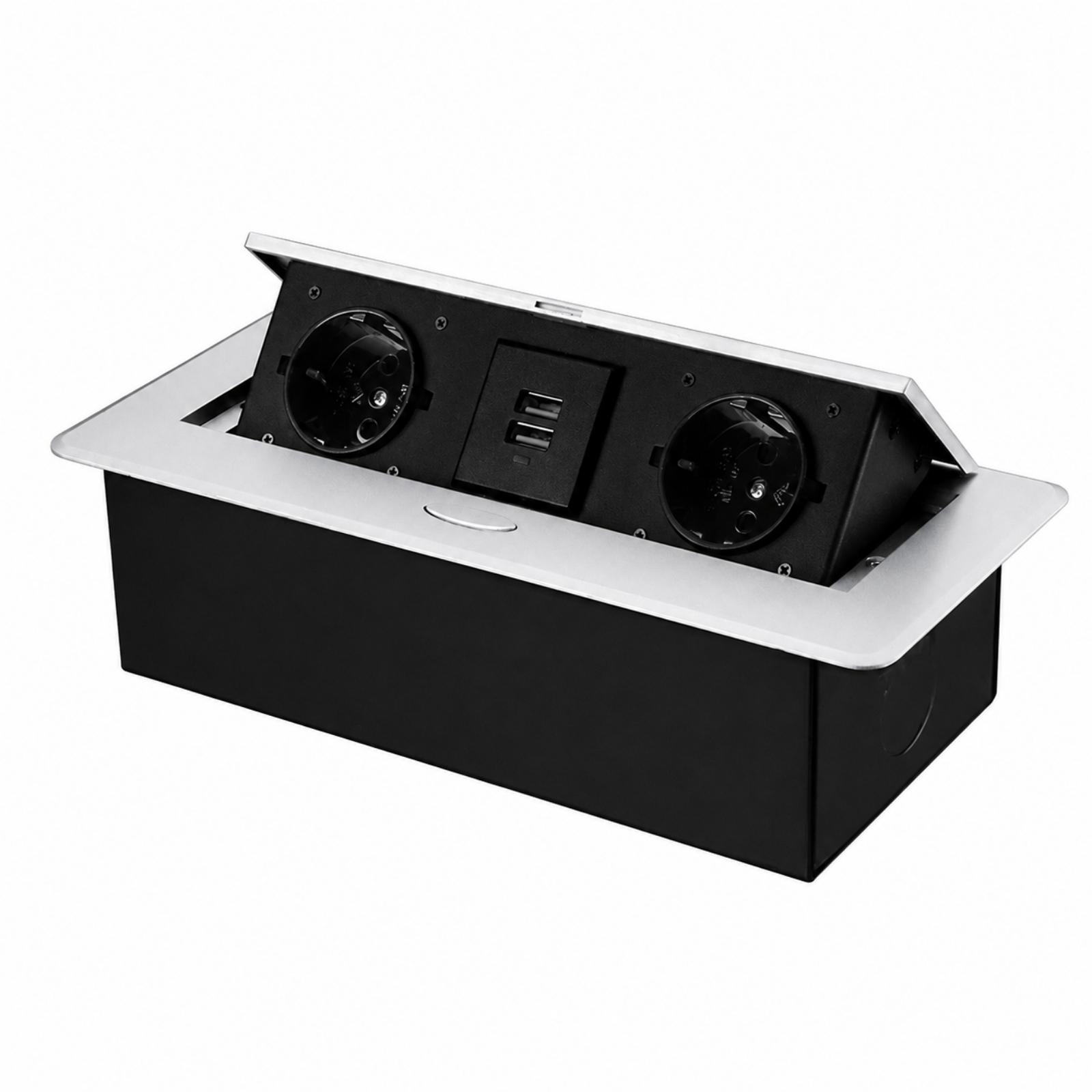 クイックセットアップデスクトップ電源コンセント、CE認証取得 - Desk Setup Hub のレビューと価格