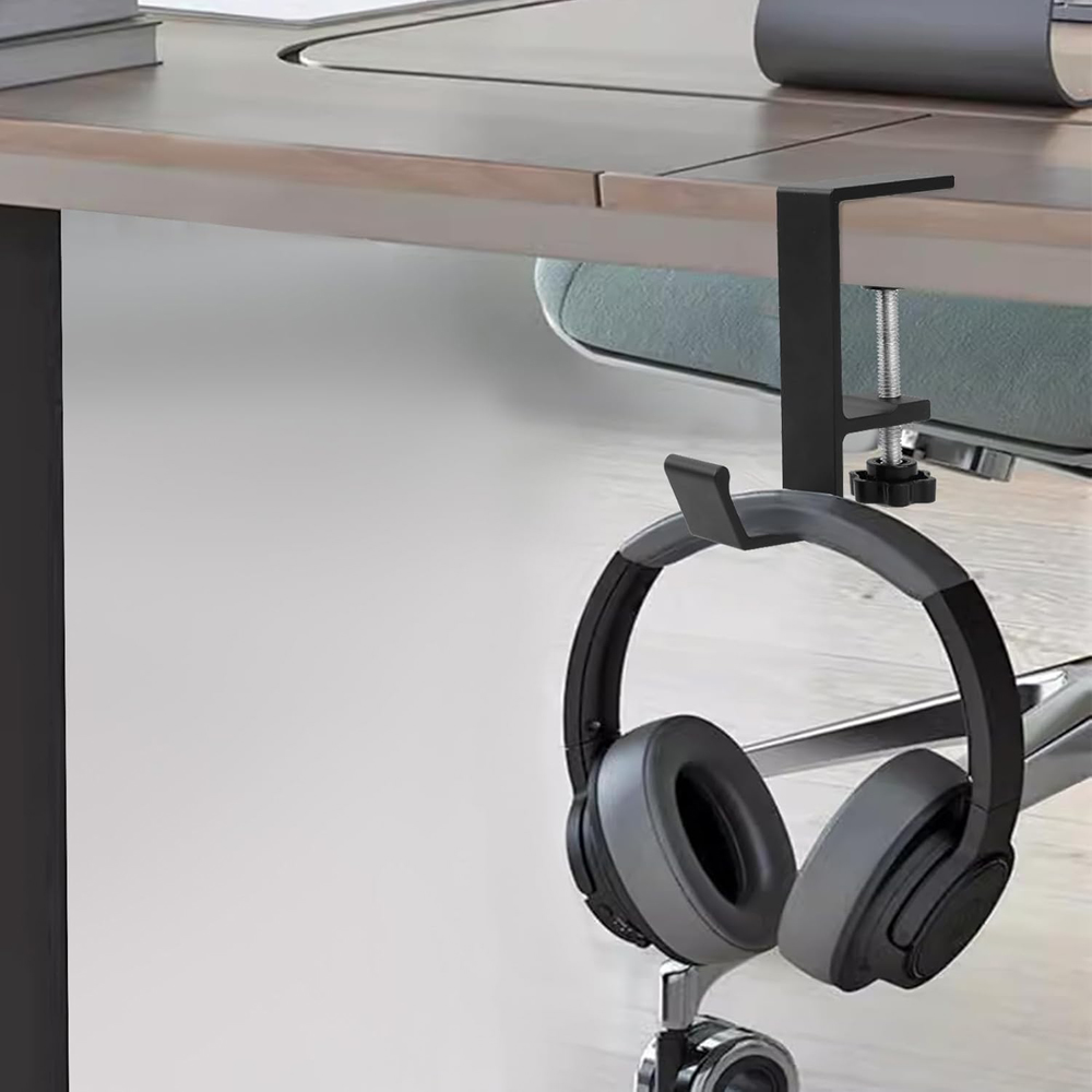 アルミ合金ヘッドフォンフックハンガーユニバーサルゲーミングヘ - Gaming Setup Desk のレビューと価格