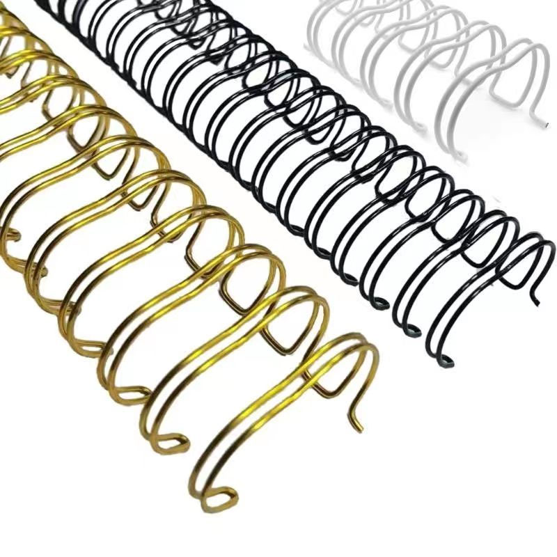 100個/箱 2:1ピッチ メタルYOダブルコイル カレンダ - Ring Binder Box のレビューと価格