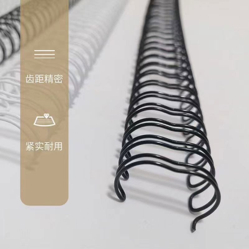 100個/箱 2:1ピッチ メタルYOダブルコイル カレンダ - Ring Binder Box のレビューと価格