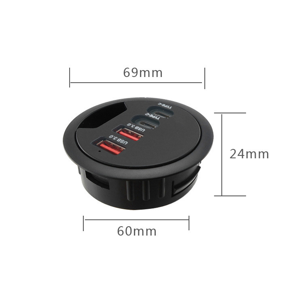 USBデスクハブ3.0、2つのUSB 3.0ポートと2つのT - Desk Setup Hub のレビューと価格
