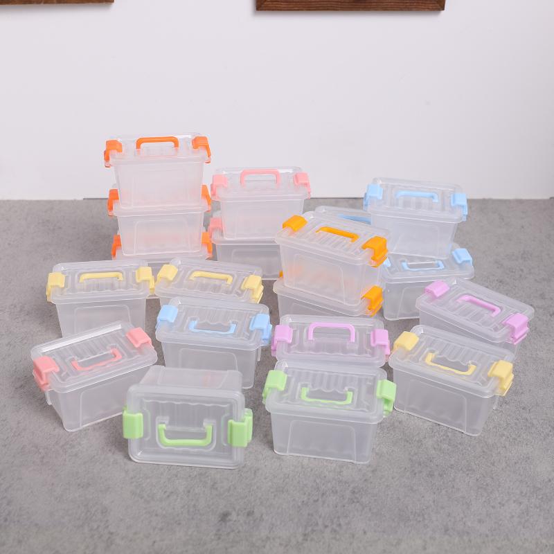 5個入り透明収納ボックスオーガナイザーケース、ドールハウスミ - Cable Box Organizer のレビューと価格
