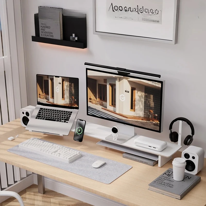 ‌ ZORKMOU Z3 モジュラーモニタースタンドライザー - Desk Setup Living Room のレビューと価格