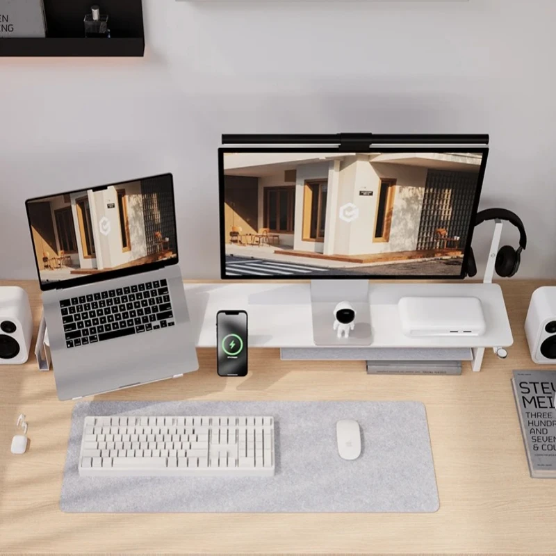 ‌ ZORKMOU Z3 モジュラーモニタースタンドライザー - Desk Setup Living Room のレビューと価格