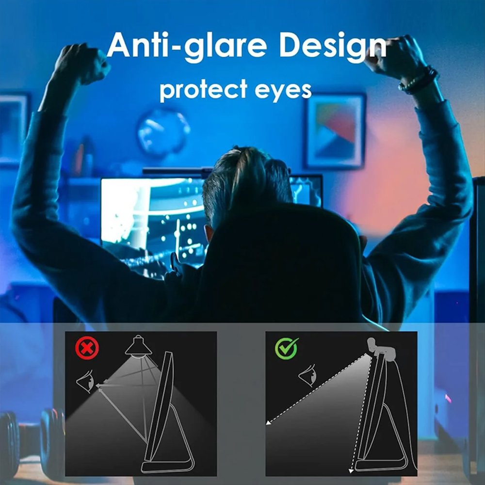 2個セット RGBモニターライトバー LEDライト デスクラ - Desk Setup No Monitor のレビューと価格