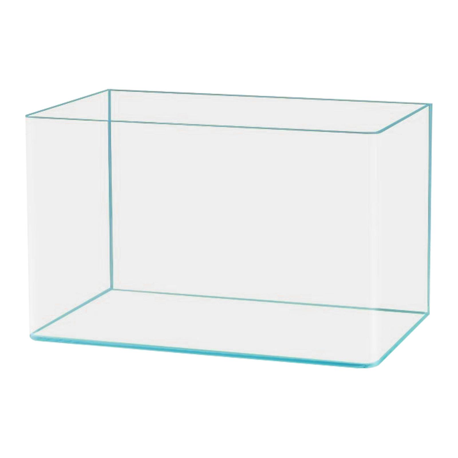 透明なガラスの水槽の装飾、お手入れが簡単、ミニマリストのデス - Desk Setup Clean のレビューと価格
