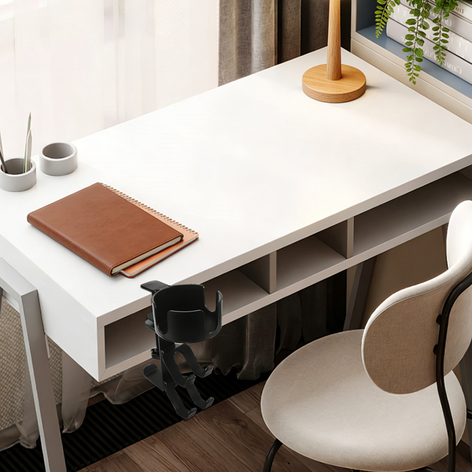 多機能ヘッドホン収納オーガナイザースタンド デスクトップヘッ - Desk Setup Headphone Stand のレビューと価格