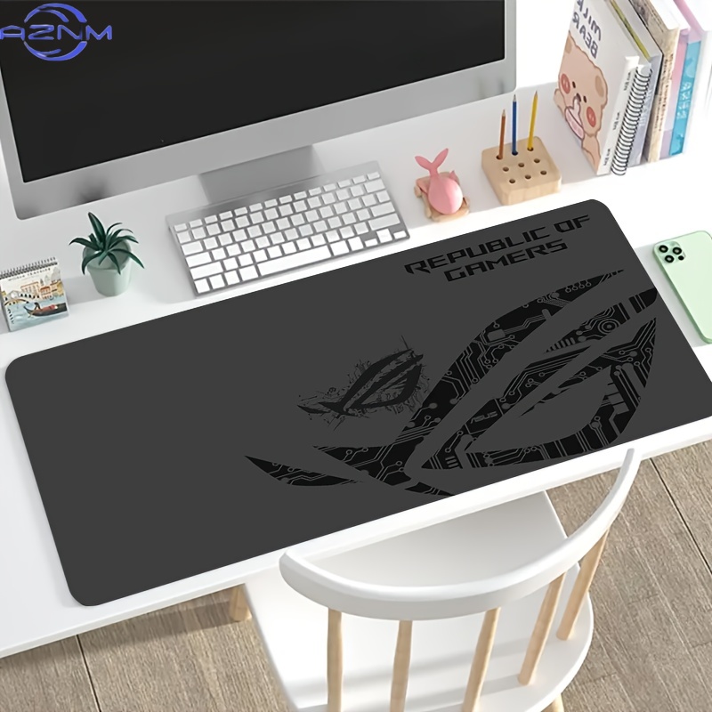 大型ゲーミングマウスパッド 1枚 ROG回路基板デザイン 滑 - Desk Setup Gaming Pc のレビューと価格