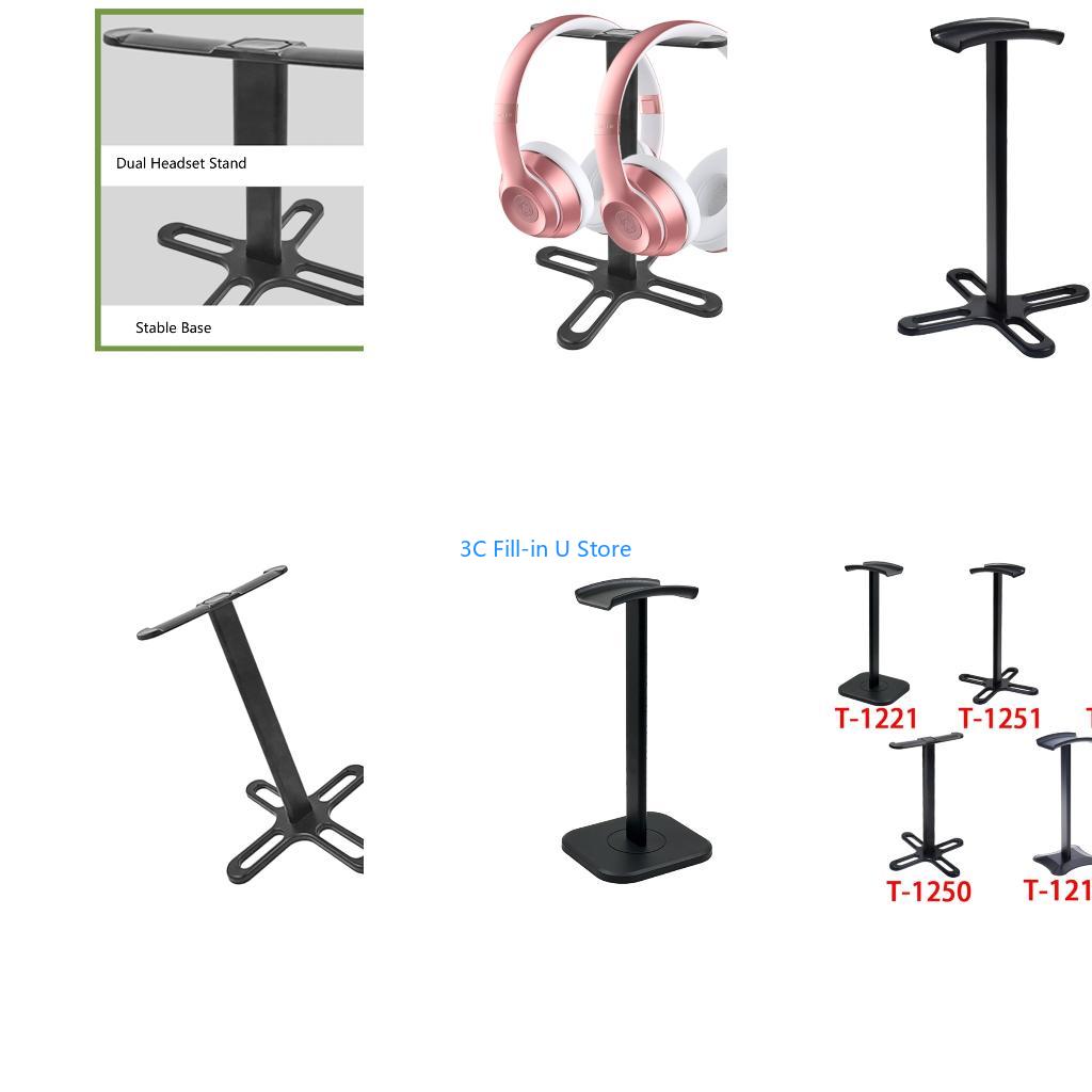 G8TA 調節可能なヘッドフォンスタンドデスク用安全なアルミ - Desk Setup Headphone Stand のレビューと価格