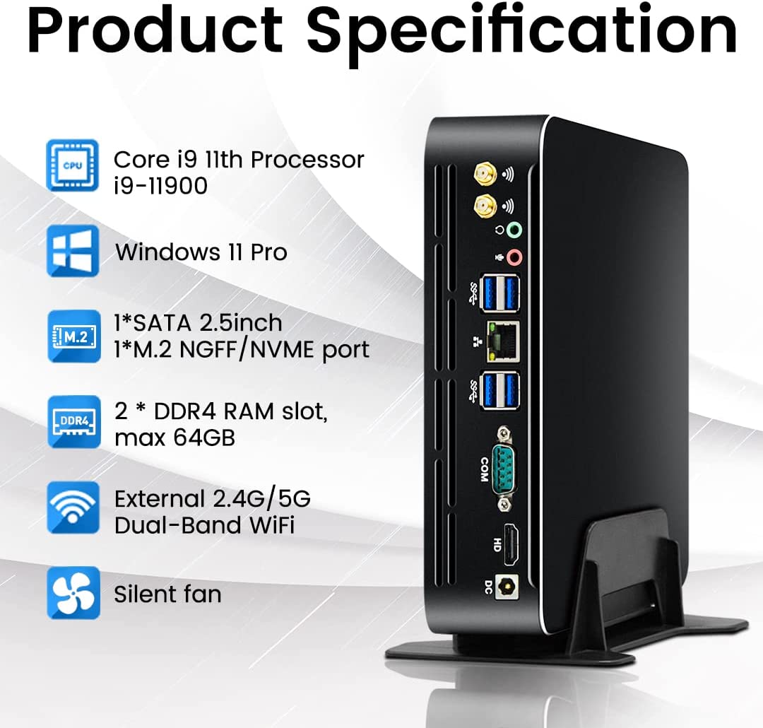 Partaker 第11世代インテルミニPC Windows - Intel Cpu Core I9 のレビューと価格