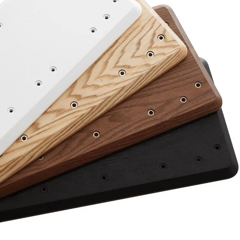 無垢材モニターライザー スタンド モジュール式デスクトップ収 - Desk Setup Living Room のレビューと価格