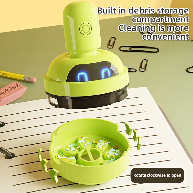 ミニデスクトップ掃除機ポータブル USB 充電式 3 スピー - Desk Setup Clean のレビューと価格
