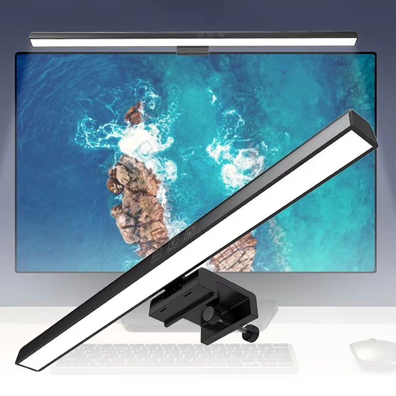 33cm 50cm LEDモニターライト読書用テーブルランプ - Desk Setup No Monitor のレビューと価格