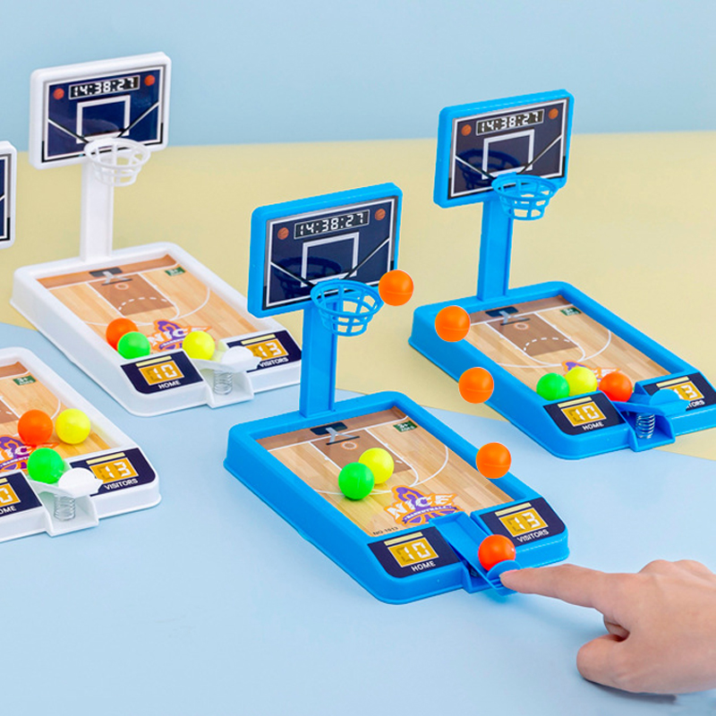 ミニバスケットボールフィンガーシューティングボードゲームマシ - Desk Setup Girl のレビューと価格