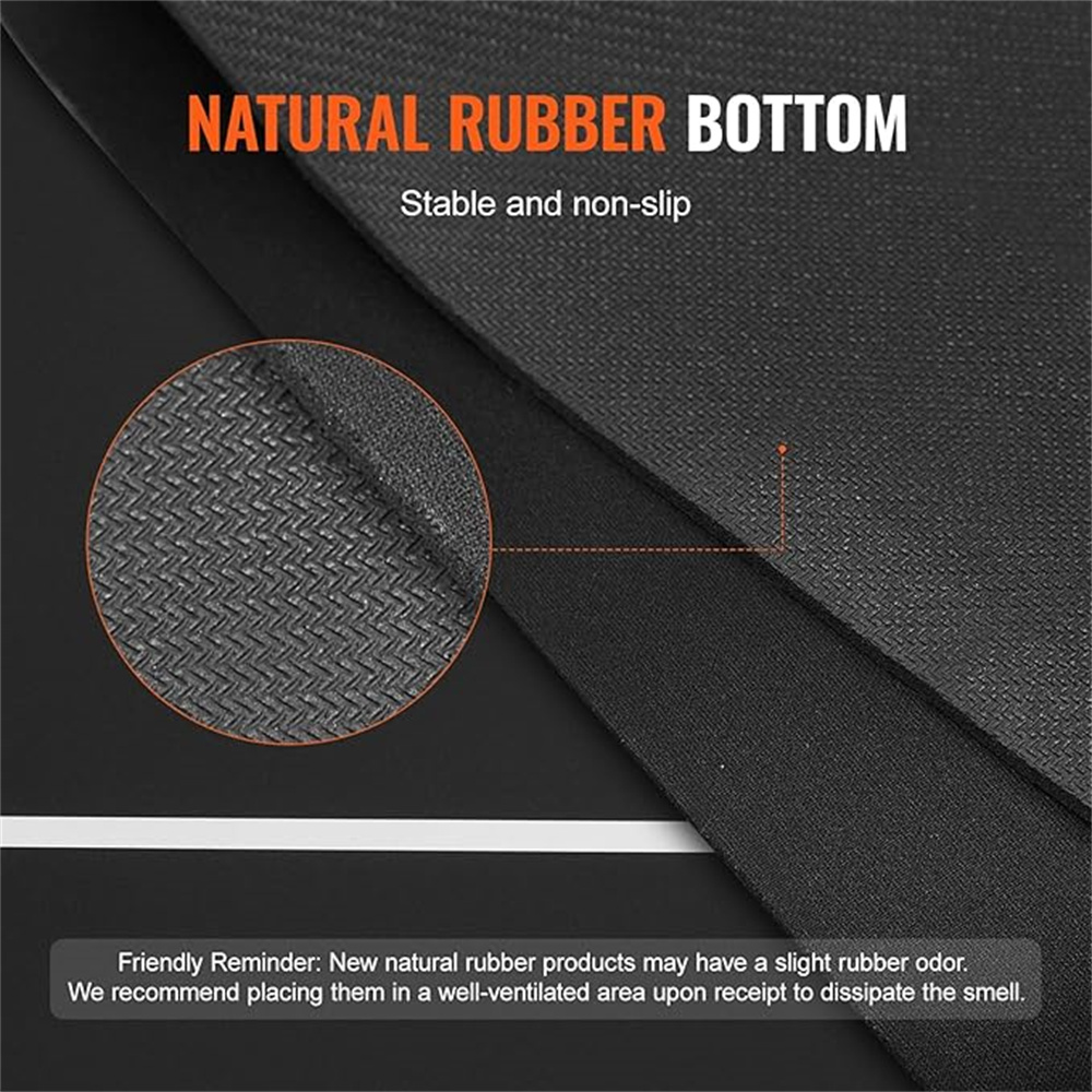 ラウンドゴム製テーブルクロス固体防水テーブルマットパーティー - Rubber Mat Desk のレビューと価格